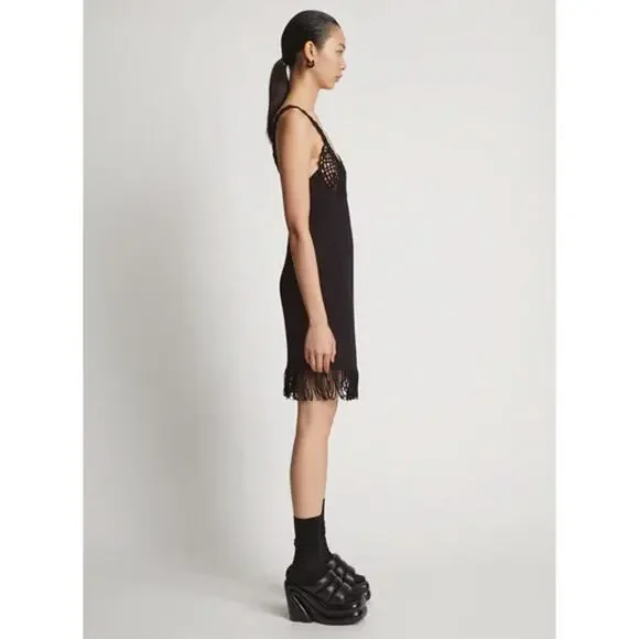 Proenza Schouler Embroidered Viscose Knit Dress - Picture 2 of 12